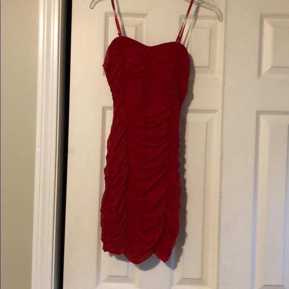 Red dress